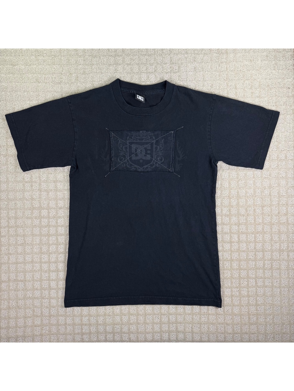 DC Black Graphic T Shirt M